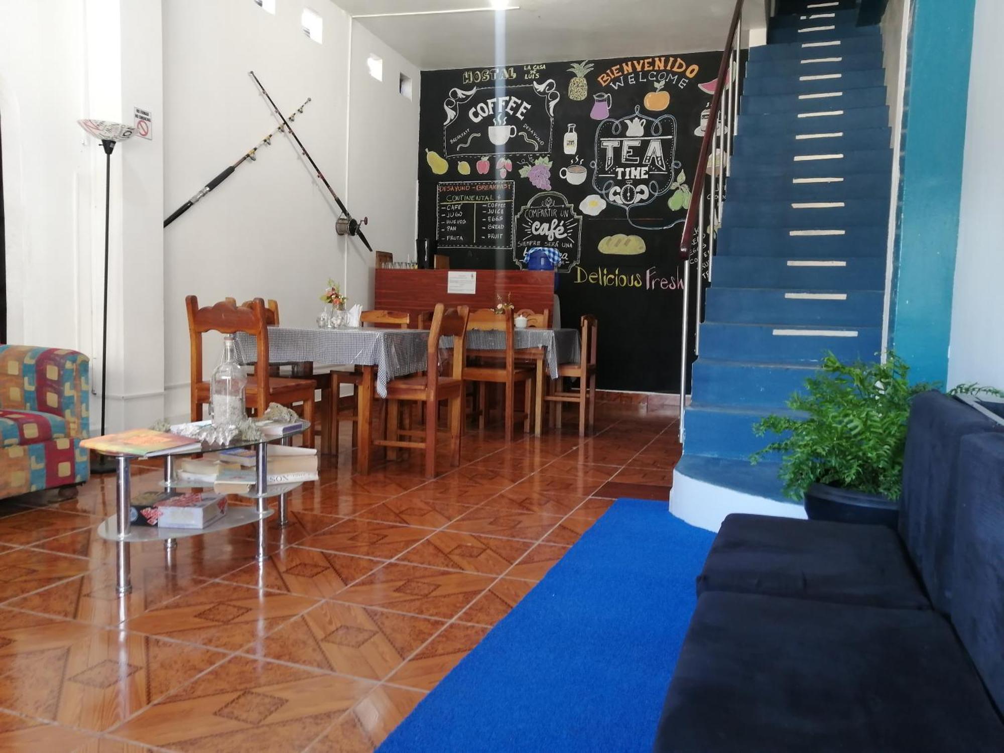 Hostal La Casa De Luis Puerto Baquerizo Moreno Bagian luar foto